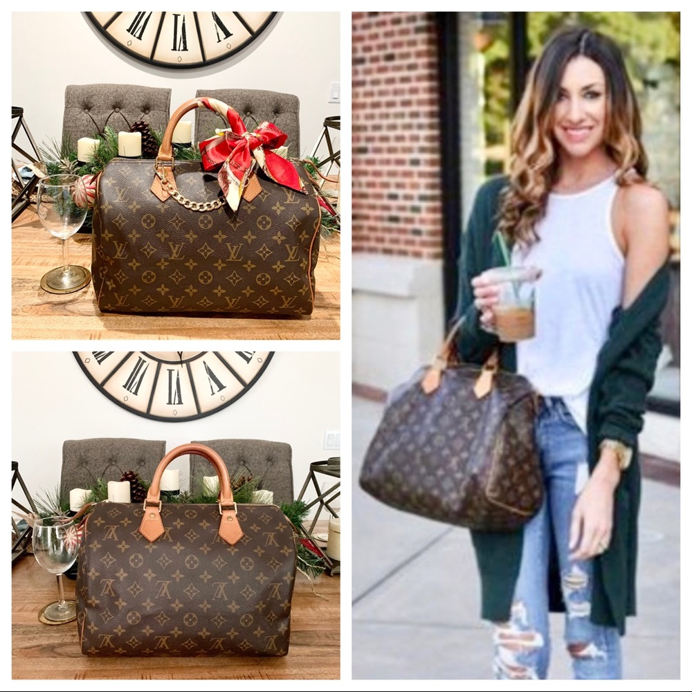 ❤️Louis Vuitton Monogram Speedy 30